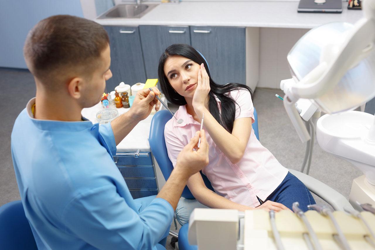 Cura canalare dente infetto